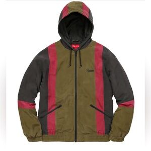 Supreme SS 17 “Silk Hooded Jacket” (Black)